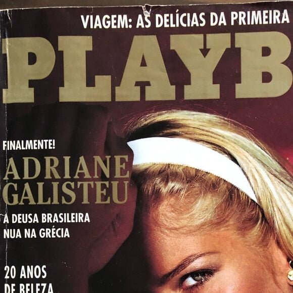 Playboy clássica: Adriane Galisteu está em terceiro lugar na lista