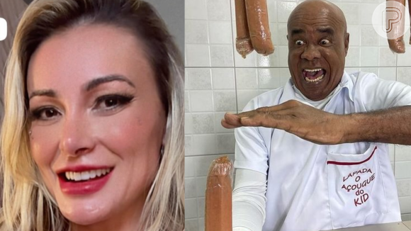 Andressa Urach ainda convocou Kid Bengala para uma gravação de pornô