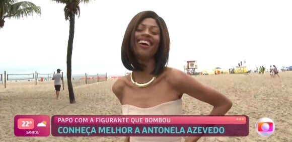 Antonela é carioca de Belford Roxo e trabalhava como vendedora.