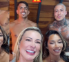 Sem a namorada e o filho, Andressa Urach grava pornô com affair e casal liberal: 'A noite vai ser longa'