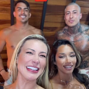 Pornô de Andressa Urach com casal Fada Prazeres e Ale Stronda: vídeo será disponibilizado na plataforma Privacy, onde a modelo fatura milhões