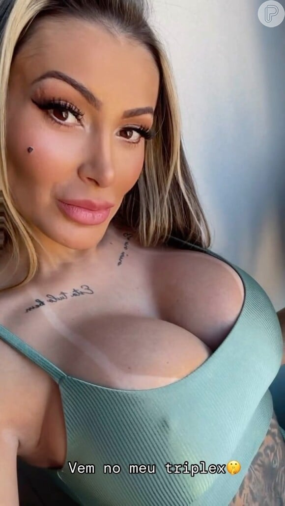 Andressa Urach criticou a associação de Jojo Todynho à igreja evangélica: 'Quando a igreja der um pé na tua bunda, aí você vem que eu te ajudo e os gays também!' 