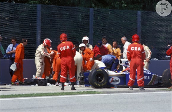 Ayrton Senna morreu em um acidente na comuna de Ímola, na Itália