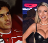 Andressa Urach e Ayrton Senna: a inacreditável ligação da atriz pornô com o piloto, morto há 30 anos