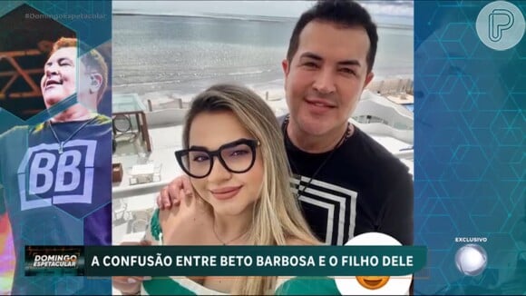 Filho de Beto Barbosa, Felipe culpou a madrasta, Gisele, por estar há dois anos sem contato com o pai