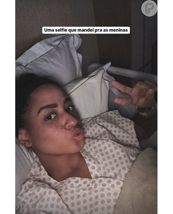 MC Loma comemorou o resultado na web e garantiu ainda estar em processo de recuperação