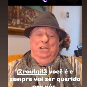 Após SBT dispensar Raul Gil, filha de Silvio Santos fez um agradecimento ao apresentador: 'Você é e sempre vai ser querido por nós. Obrigada por fazer tão parte da nossa história'