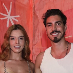 Giovanna Lancellotti e Gabriel David foram ao show de Ludmilla no Rio