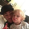 Não é raro encontrar fotos de Neymar ao lado do filho, Davi Lucca, no Instagram