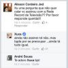 Xuxa respondeu pergunta feita por seguidor no Facebook: 'Ainda não assinei nada não'
