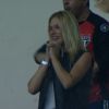 Fiorella Mattheis vibra com os três gols marcados por Alexandre Pato