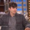 Ashton Kutcher elogiou a mulher, Mila Kunis, durante participação no programa 'The Ellen Show', da apresentadora Ellen DeGeneres