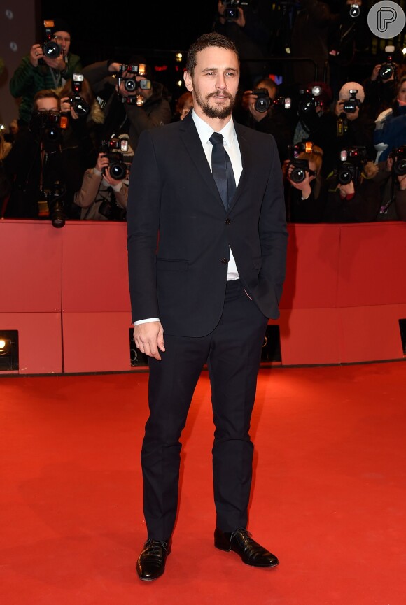 James Franco também passou pelo tapete vermelho da première do filme 'Queen of the Desert'