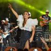 Ivete Sangalo cantou sucessos como 'Cadê Dalila' e 'Beijos de hortelã'