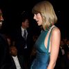 Taylor Swift e Kanye West selam a paz no Grammy 2015 depois que o rapper invadiu o palco durante o discurso da cantora no VMA 2009, em 8 de fevereiro de 2015