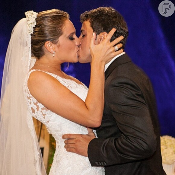 Fernanda Gentil é casada com o empresário Matheus Braga