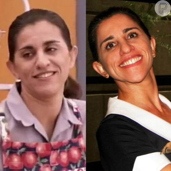 Andréa Bassit vivia a auxiliar de limpeza Valdete. Seu último trabalho na Globo foi na novela 'Passione', em 2010