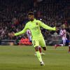 Neymar marcou um dos gols da goleada do Barcelona diante do Levante por 5 a 0 no domingo, 15 de fevereiro de 2015