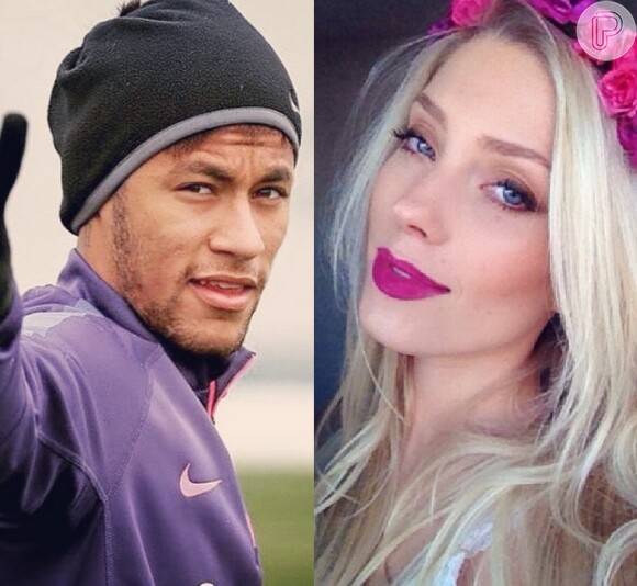 Neymar foi apontado como namorado da modelo catarinense Analu Silveira