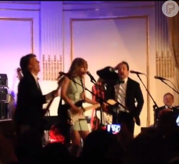 No programa 'Saturday Night Live', Taylor Swift se apresentou com Paul McCartney