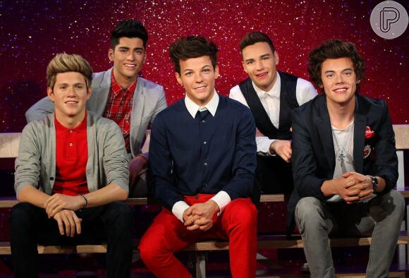 As estátuas do One Direction ficaram idênticas aos meninos do grupo