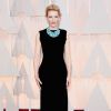 Looks do Oscar 2015: O charme do look de Cate Blanchett no Oscar 2015 ficou por conta do colar Tiffany & Co. O vestido é Margiela