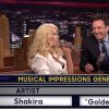 Christina Aguilera imitou ainda Shakira com perfeição