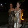 Aretha Oliveira e Mariane Oliva, amigas de Fernanda Souza desde 'Chiquititas', também foram ao casamento