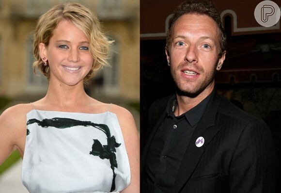 Jennifer Lawrence e Chris Martin, vocalista do Coldplay, nunca falaram oficialmente sobre o romance, mas a revista 'People' garante que eles estão juntos