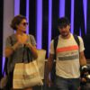 Daniel de Oliveira e Sophie Charlotte vão às compras no shopping Vilage Mall, no Rio de Janeiro, nesta sexta-feira, 27 de fevereiro de 2015