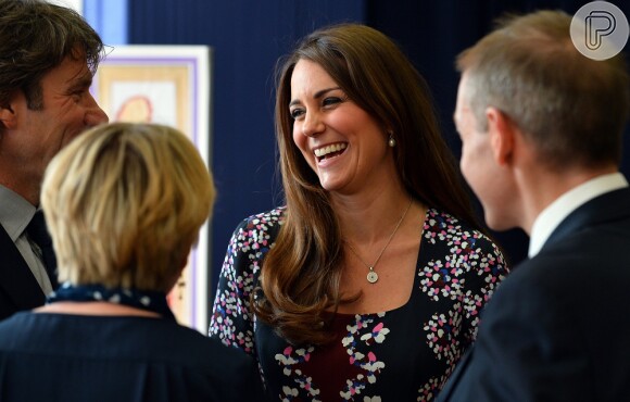 Kate Middleton visitou o colégio The Willows Primary School, em Manchester, na Inglaterra, nesta terça-feira, 23 de abril de 2013