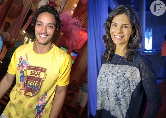 Helena Ranaldi e Allan Souza Lima se conheceram nos bastidores de 'Em Família'