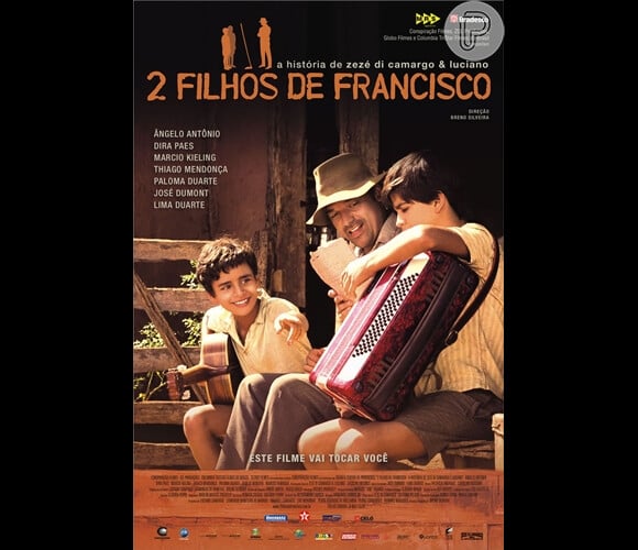 História de Zezé Di Camargo e Luciano virou filme, 'Dois Filhos de Francisco'