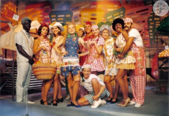 Angélica e a turma do 'Milk Shake' (exibido de 1988 a 1993 na extinta TV Manchete)