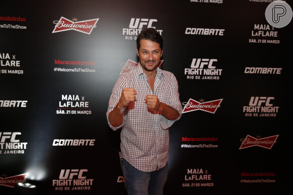 Marcelo Serrado marcou presença no UFC Rio 6