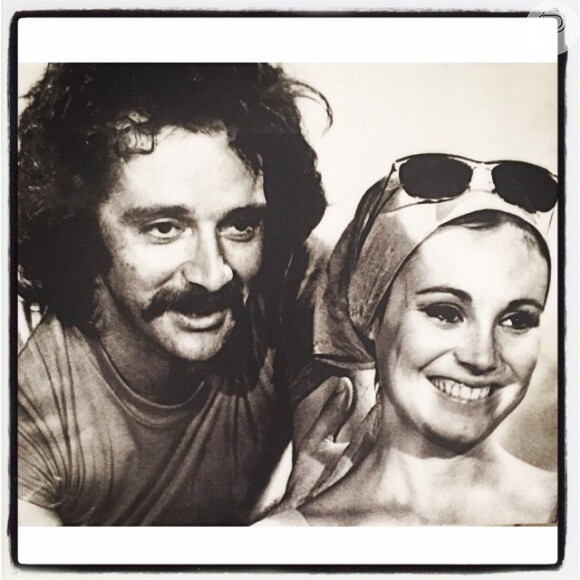 Regina Duarte homenageou Claudio Marzo em seu Instagram, com uma foto de quando atuaram juntos na novela 'Minha Doce Namorada', de 1971