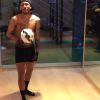 Neymar fez a alegria dos fãs ao mostrar seu treino no Instagram de cueca e sem camisa