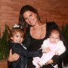 Daniella Sarahyba é mãe de Gabriela, de 4 anos, e Rafaella, de 11 meses