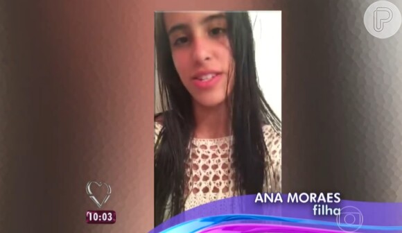 Ana Morais, filha de Gloria Pires, faz homenagem à atriz de 'Babilônia' durante 'Mais Você': 'Te amo'
