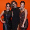 Isabelle Drummond posa com Fernanda Vasconcellos e Sophie Charlotte em festa de 'Sangue Bom'