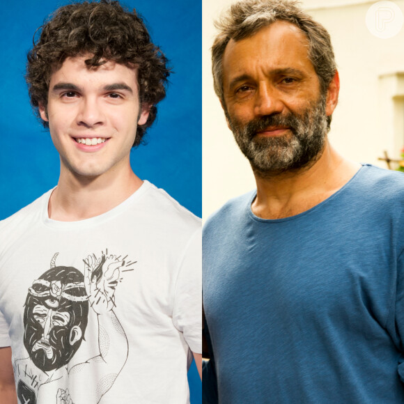 Bernardo (Ghilherme Lobo) vai descobrir que João/Miguel (Domingos Montagner) é seu pai biológico na novela 'Sete Vidas', no capítulo do dia 24 de abril de 2015