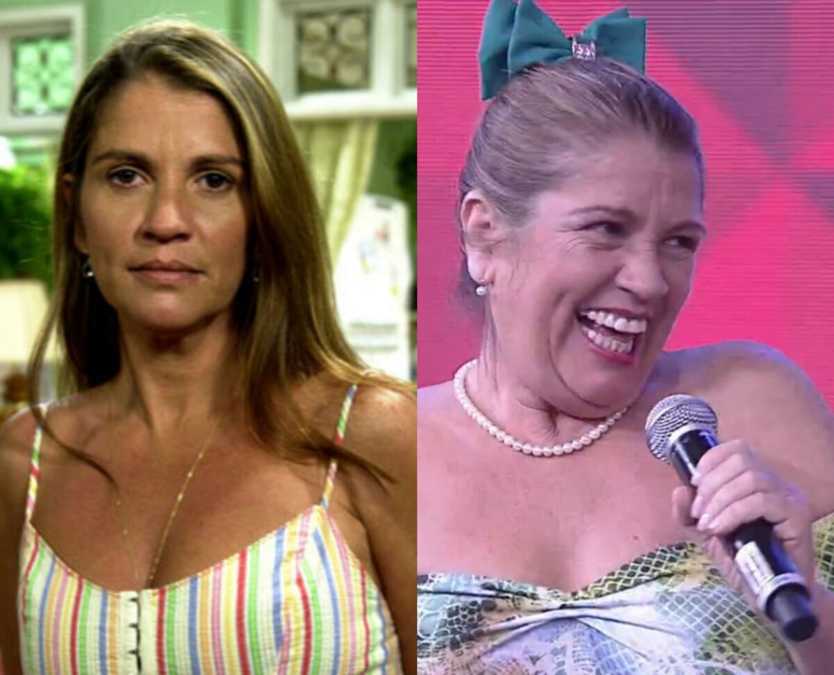 Foto: Longe das telinhas, Tássia Camargo reaparece no programa 'Tudo ...
