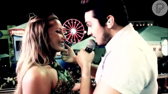 O clipe da música 'Cartório' foi gravado no Carnaval de Salvador com Claudia Leitte e Luan Santana