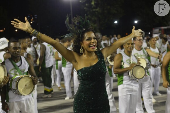 Quitéria Chagas tinha retornado à Império Serrano no último Carnaval, em 2013