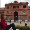 Marina Ruy Barbosa postou várias fotos de seus passeios por Bueno Aires, capital da Argentina, e visitou vários pontos turísticos como a famosa Casa Rosada