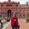 Marina Ruy Barbosa viajou para Argentina onde vai passar cinco dias para participar de uma campanha publicitária