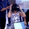 Fátima Bernardes enfrenta simulação de voo no 'Encontro': Levemente zonza'