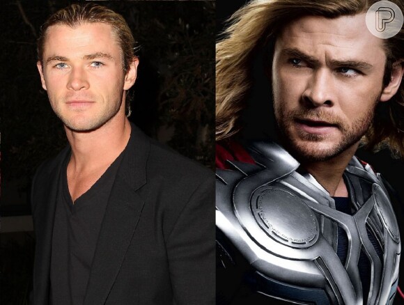 Chris Hemsworth deu vida ao personagem Thor na versão para o cinema. Ele ainda viveu o herói no filme 'Os Vingadores'. O ator tem contrato para mais três filmes: 'Thor 3' e 'Vingadores: Guerra Infinita 1 e 2'