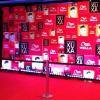 O tapete vermelho por onde passarão os convidados de Xuxa, no festão de 50 anos da rainha dos baixinhos