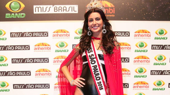 Jéssica Voltolini Vilela, de Ribeirão Preto, é eleita Miss São Paulo 2015